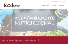 Tablet Screenshot of foodcoach.com.br